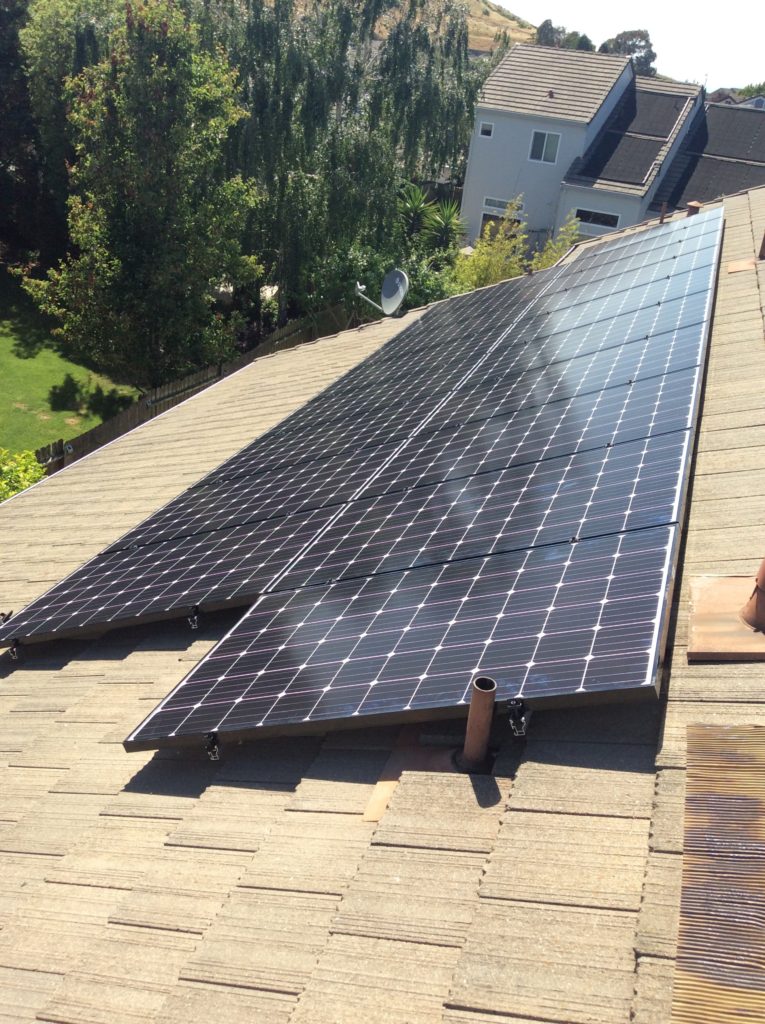 Benicia, CA Solar Install – LG Solar Panels + Enphase Microinverters