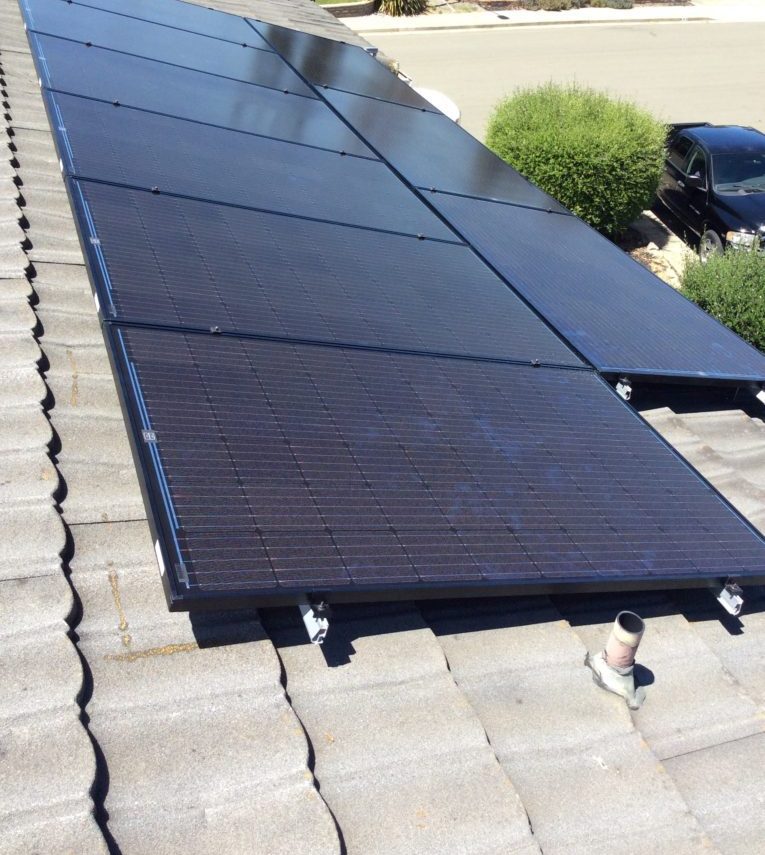 Pleasanton Solar Install – American-Made SolarWorld Solar Panels & Enphase Microinverters
